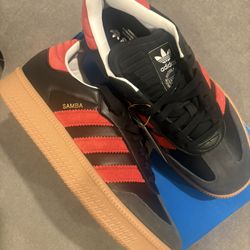 Adidas Samba XLG -Black/Red - Men's 9.5 - IE9178 Brand New In Box