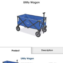 Uline Utility Wagon (Blue)