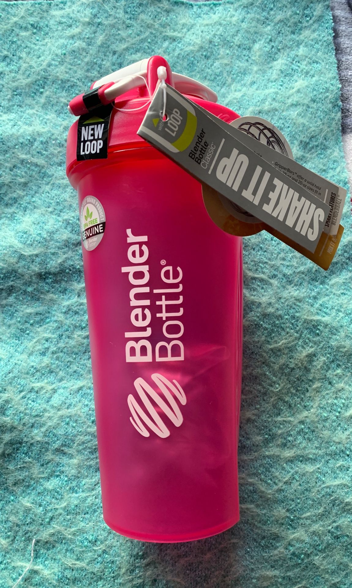 Blender bottle (pink)