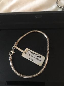 Chamilia Silver Bracelet