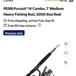 Spinning Fishing Rod Combo 