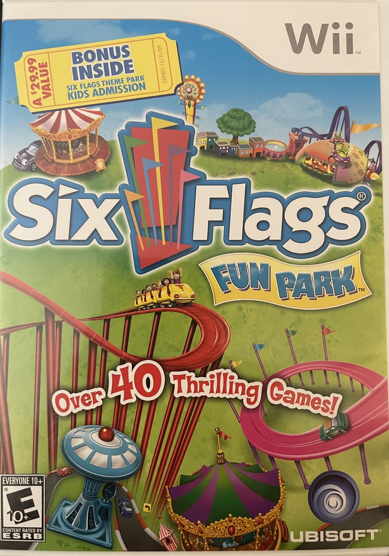 SIX FLAGS Fun Park (Nintendo Wii + Wii U)