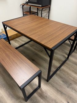 46” Dining Table Set for 4