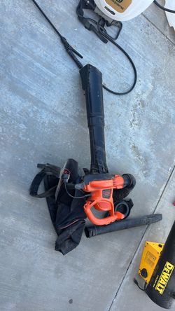 BLACK+DECKER 3-in-1 VACPACK leaf blower, vacuum and mulcher