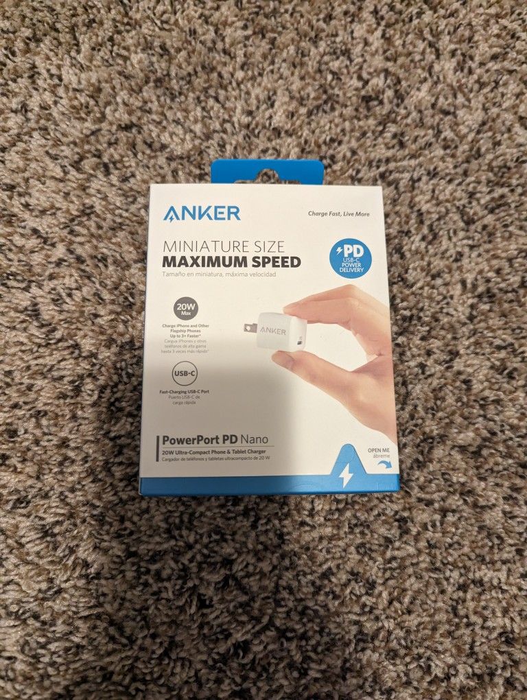 Brand new Anker fast charger