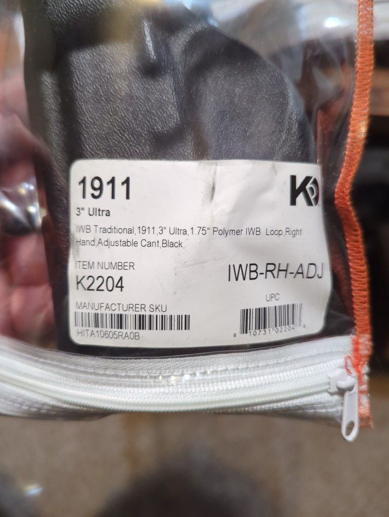 1911 3" Ultra IWB Holster