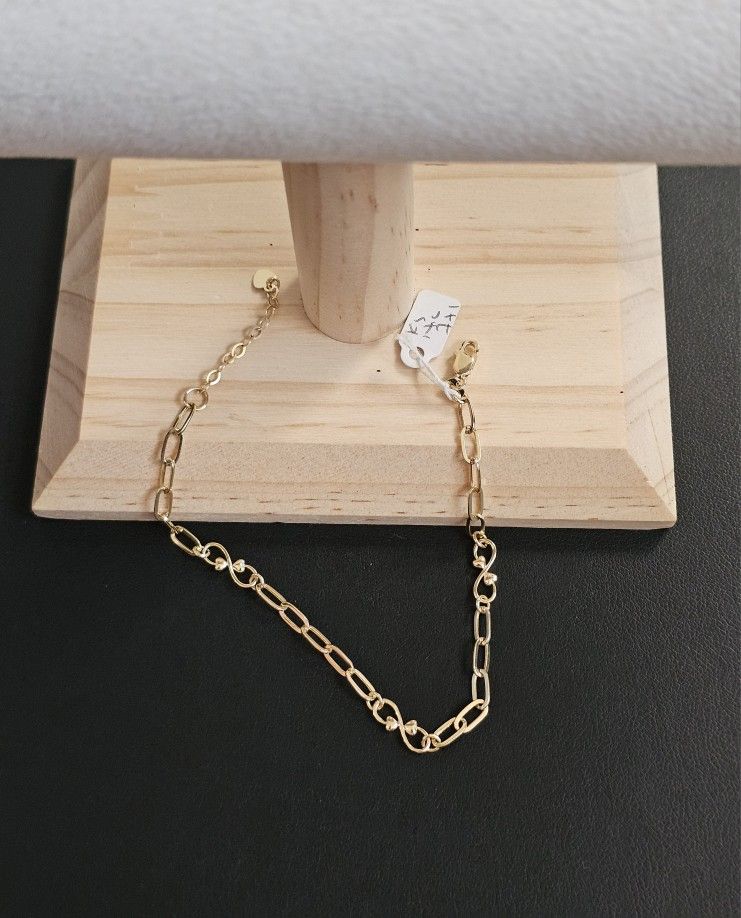 14k Gold Bracelet 7 Inch