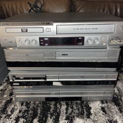 Vhs And Dvd Player 