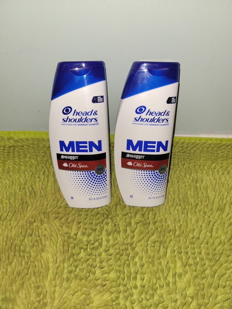 2 Head&shoulder 20.7oz Men Swagger Old Spice Shampoo 