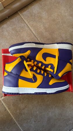 Nike Dunk High Lakers
