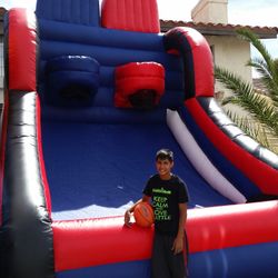 Double Basketball Hoop