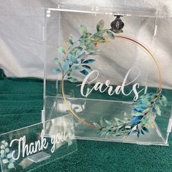 Wedding Card Box / Quince Gift Envelope Box