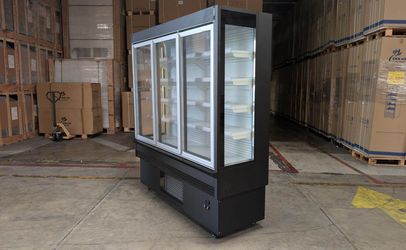Clearance Commercial Swing Glass Door Merchandiser 105343L0609