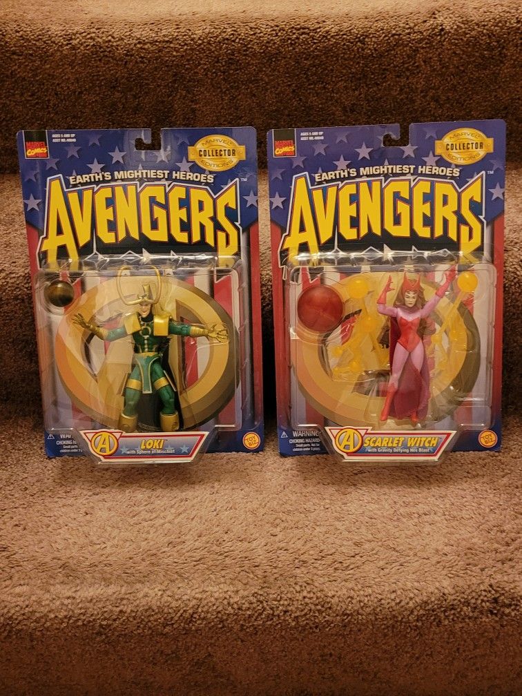 WANDA & LOKI ACTION FIGURES