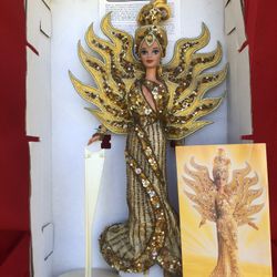 Goddess of the Sun Barbie designed by Bob Mackie