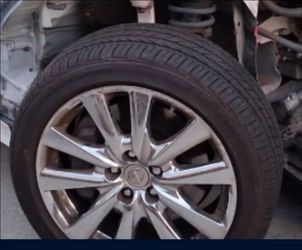 2013 2014 2015 Lexus gs350 Luxury chrome wheels part