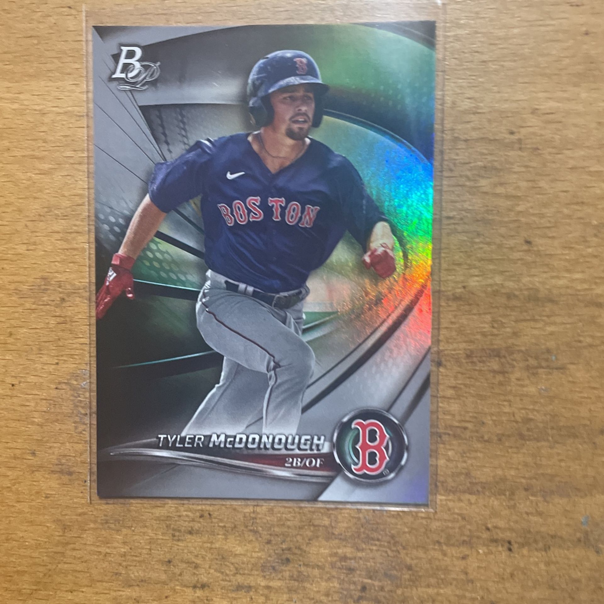 2022 BOWMAN PLATINUM TYLER MCDONOUGH GREEN CARD 