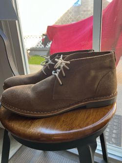 Casper Taupe Chukka boots from India. Never worn