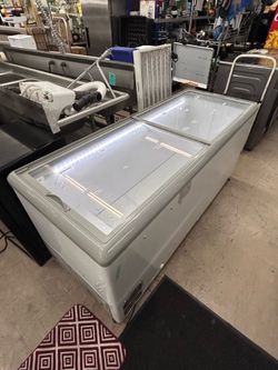 SALE 71" Excellence Intertek Commercial Ice Cream Display Freezer | Sliding Glass Top HB-20LD