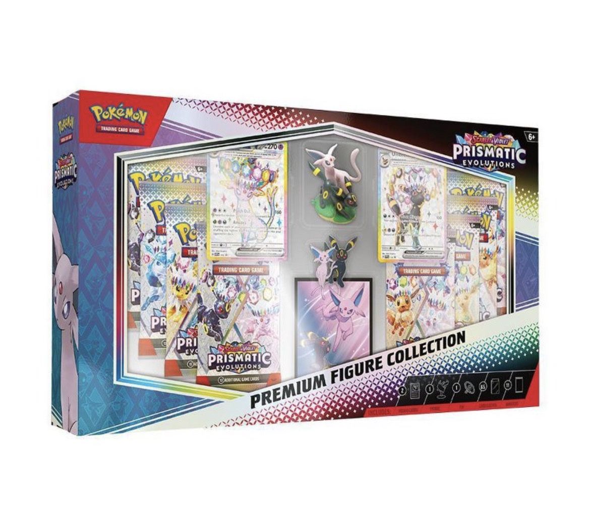 π₯ Prismatic Evolutions Premium Figure Collection β NEW π₯