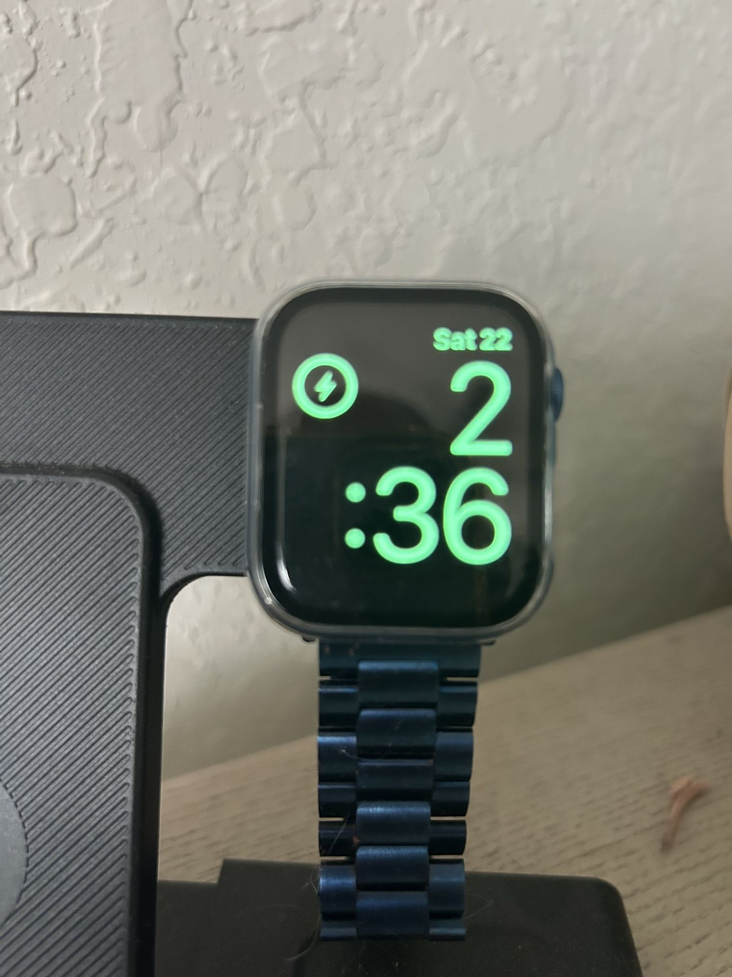 Blue Apple Watch series 8 45 mm GPS plus cellular