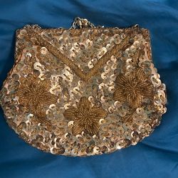 Gold handmade Clutch