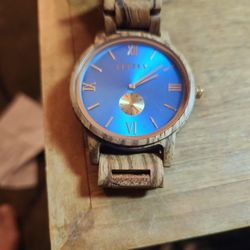 Leftly Men Wooden Watch