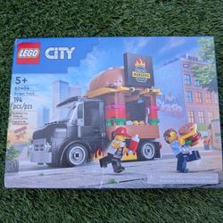 LEGO City Burger Truck (Set 60404) Two mini-figs Vehicle and More - Food Truck - New