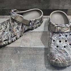 Crocs Unisex All-Terrain Clog Camouflage Slip 