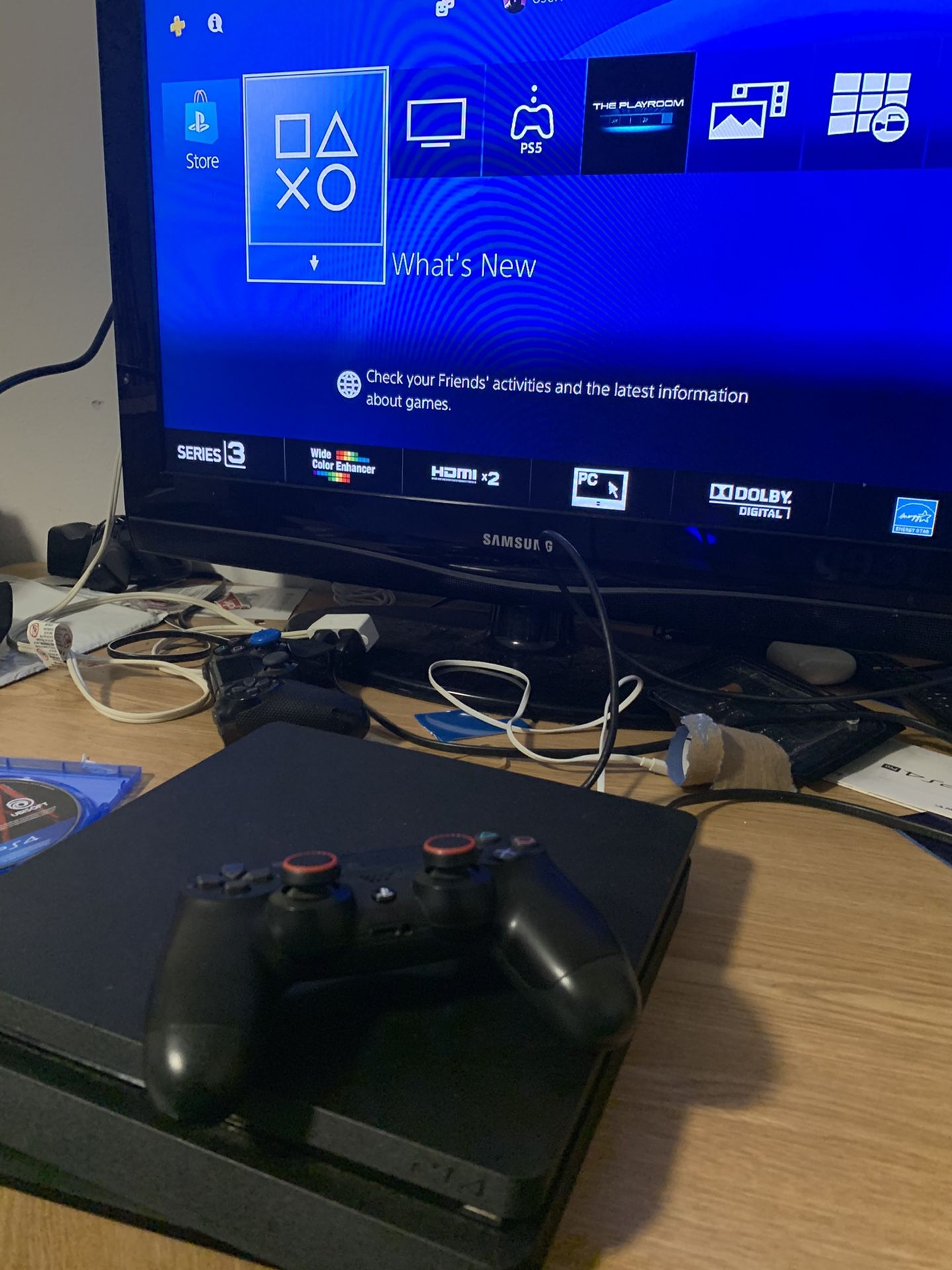Ps4 Slim With One Controller And 2 Games