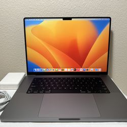 16” M1 Max MacBook Pro #579