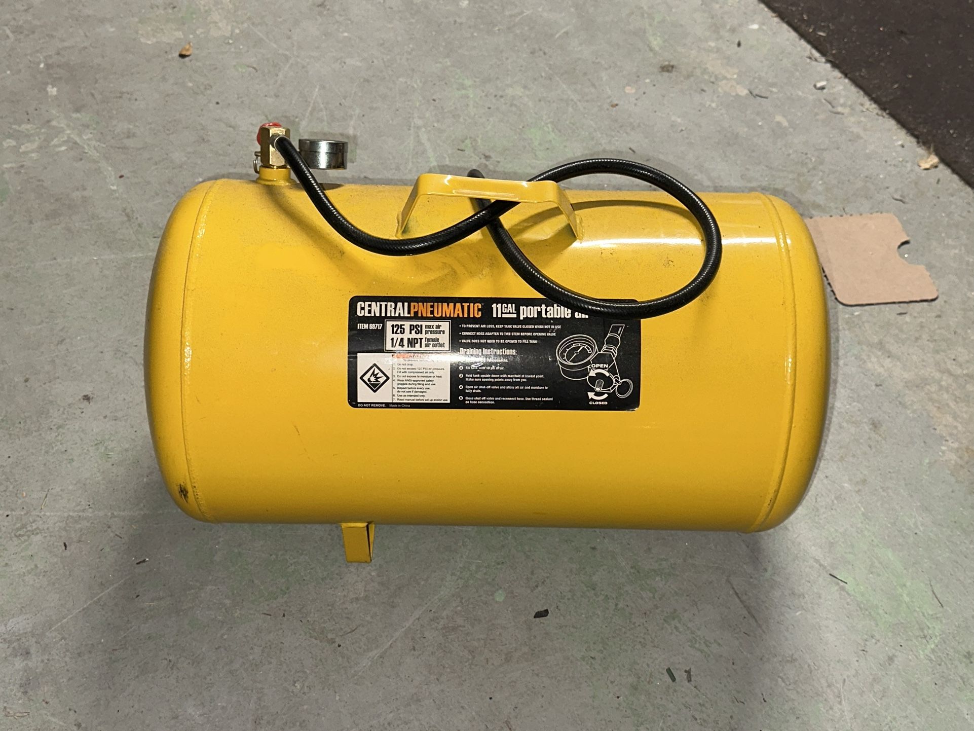 11 Gallon Portable Air Tank for Sale in Miramar, FL OfferUp