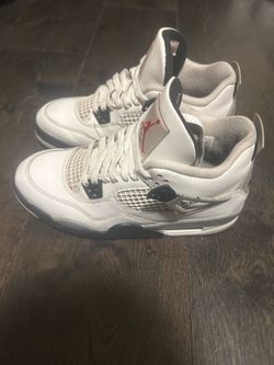 Jordan 4 White Cement