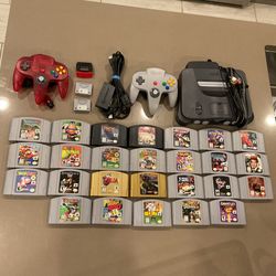 N64 nintendo 64 games system