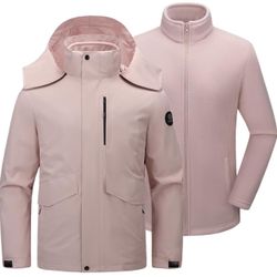 L size Outdoor Sports Coats Climbing Trekking Windbreaker Travel Waterproof Black Camping Hiking Jacket