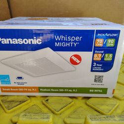 Panasonic Whisper Mighty Bathroom Exhaust Fan Medium Room 