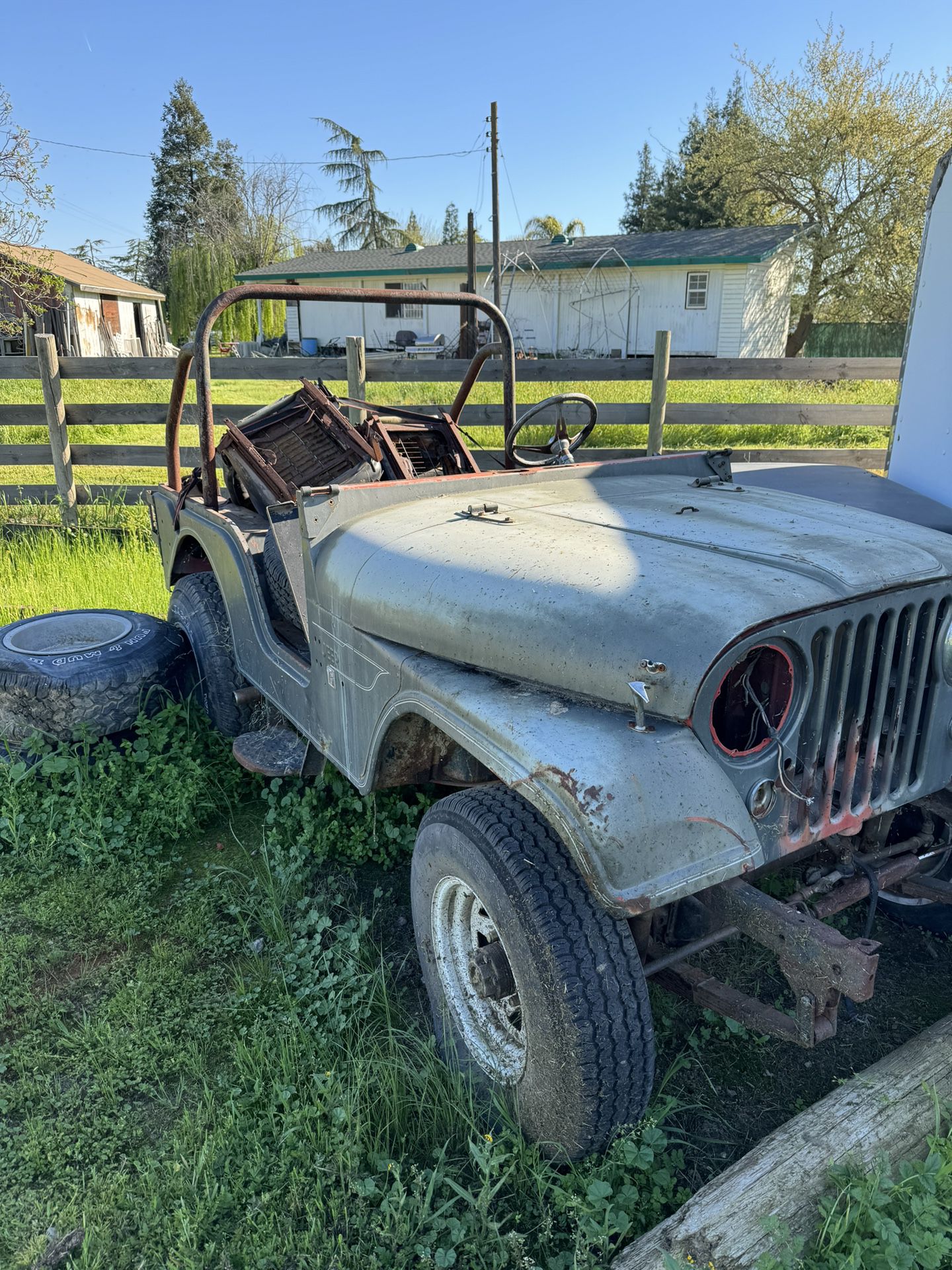 Jeep Cj5 Parts Only 