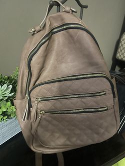Tan Back Pack 