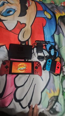 Nintendo switch with game