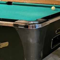 Commercial Coin Operated Pool Table. Must Go ASAP 
