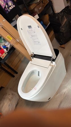 Smart Bidet Toilet One-Piece White