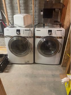 Samsung washer and dryer