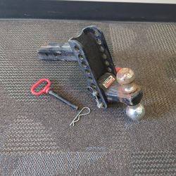 X-Mount Adjustable Dual Ball Mount, 5 1/2″ Drop, 14,000 lb