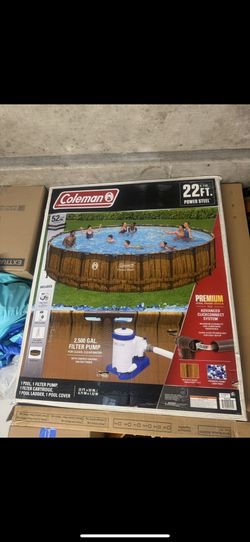 22ft Coleman Above Ground Pool – Brand New, Unopened