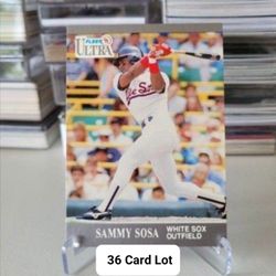 ⚾️ 36 Card Lot - OF Sammy Sosa Cards 