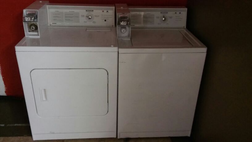 Kenmore coin operated washer and dryer