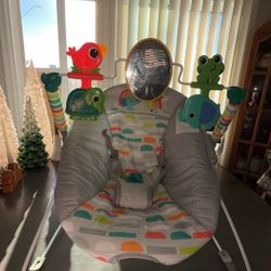 Bright Starts Playful Paradise Baby Bouncer