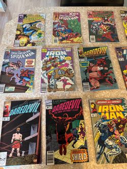 Marvel and Dc comic books