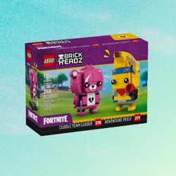 Fortnite Set 40760🥰Peely & Cuddle Team Leader Brickheadz