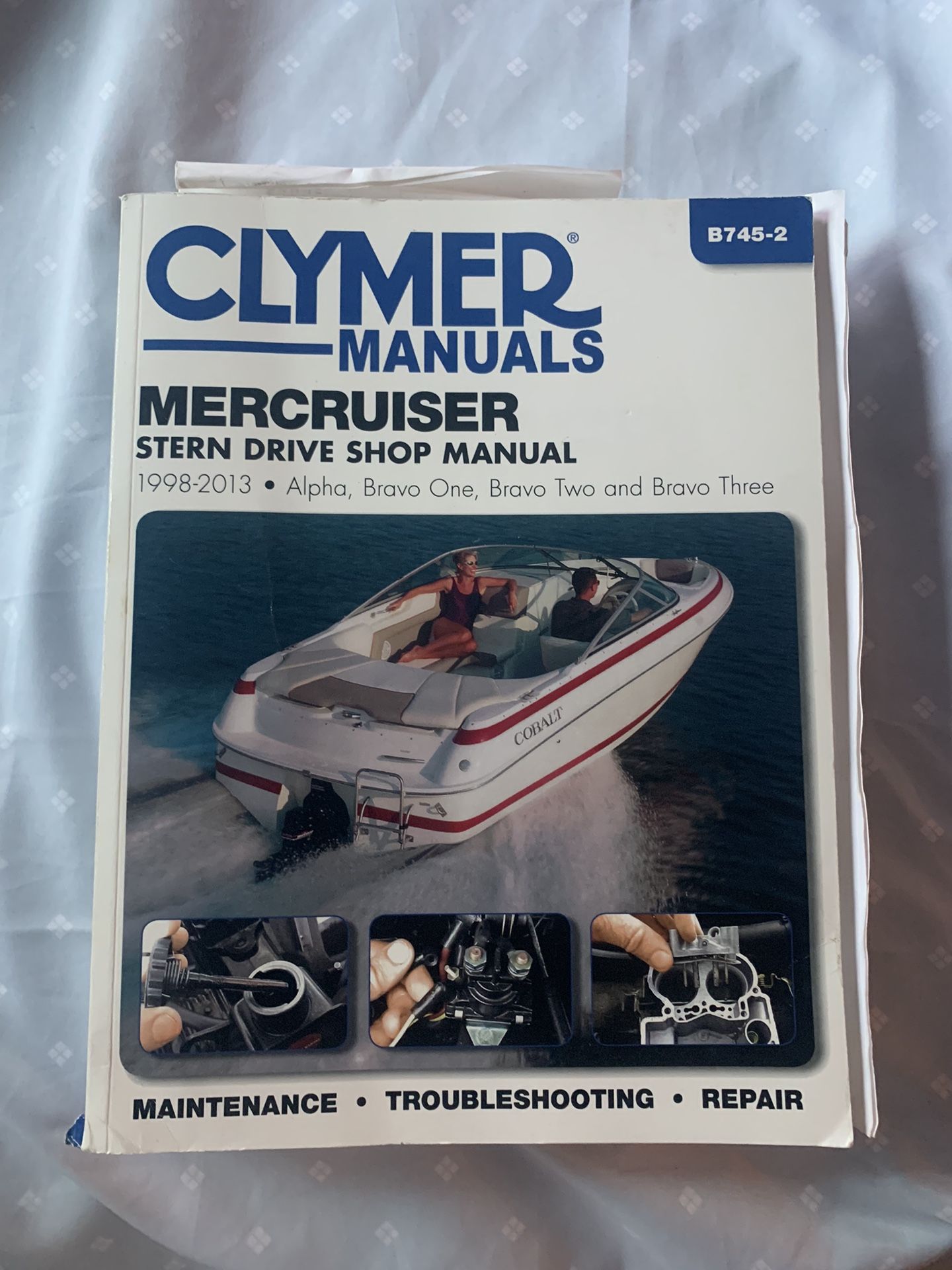 Clymer Manuals Mercrusier Repair Manual